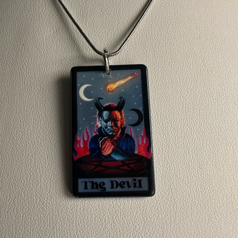 Michael Myers Halloween necklace